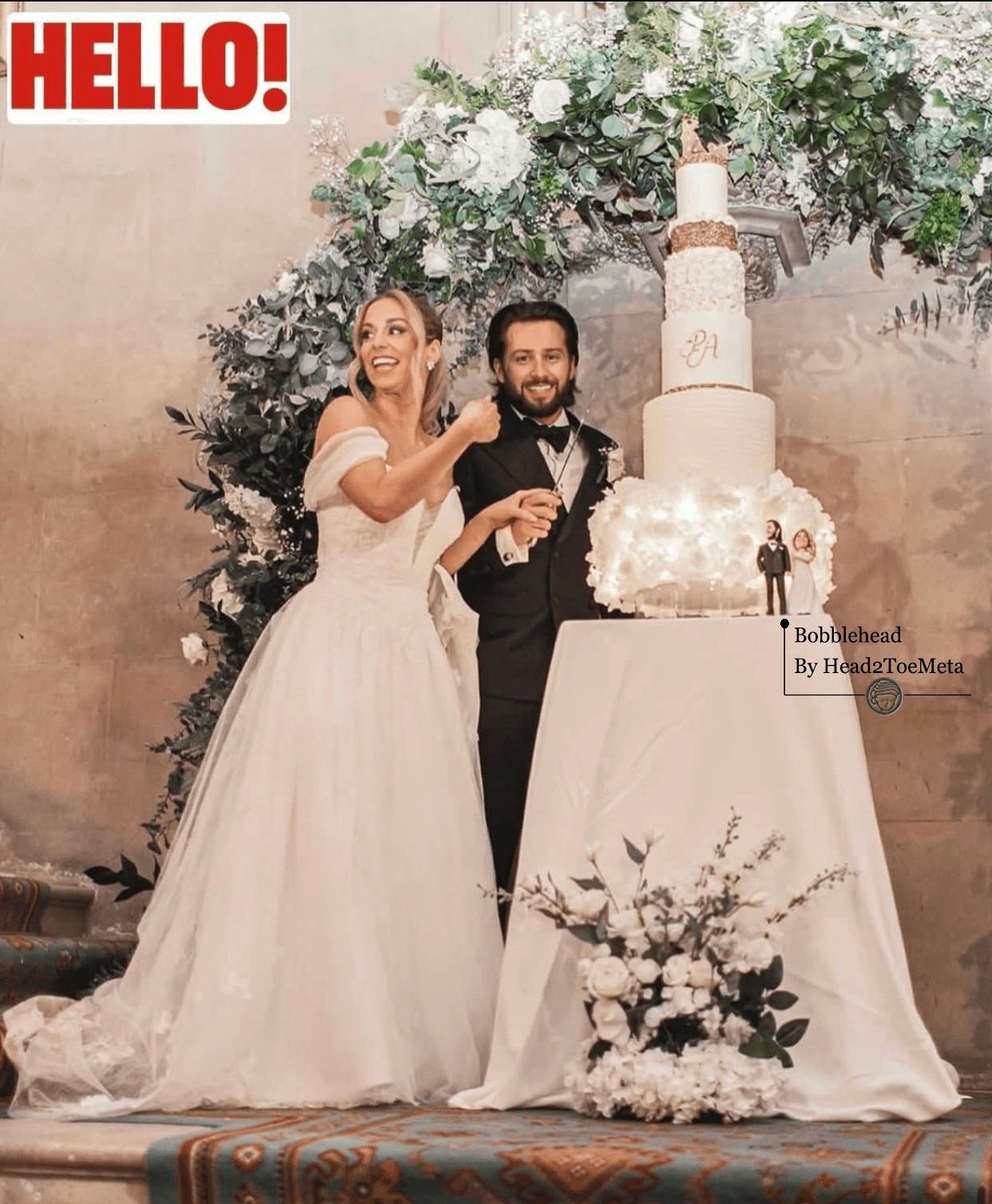 Wedding Bobblehead on Paul Klein & Alex Murphy Wedding