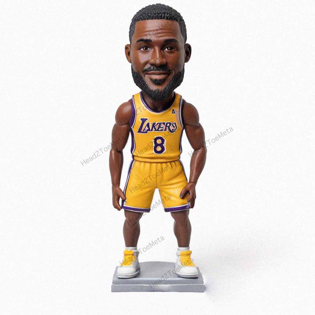 Custom Bobblehead for Sports | Personalised Bobblehead for Basketball Player | Bobblehead Collection | Gift for Him | Custom Figurine