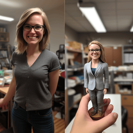 Custom Bobblehead for Women | Personalised Bobblehead for Women | Women Statues | Gift for Girlfriend | Gift for Her