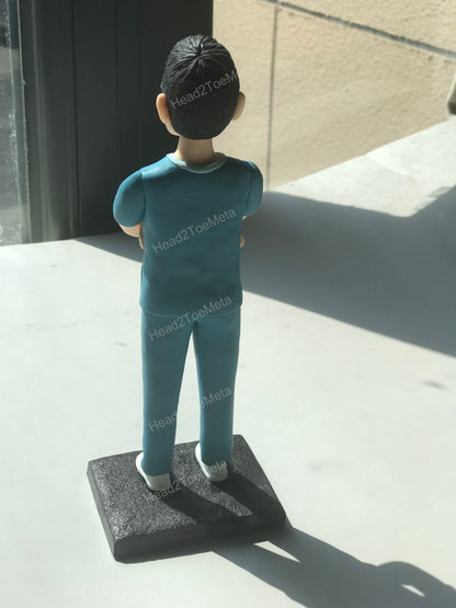 Custom Bobblehead for Doctor | Personalised Bobblehead for Dentist | Doctor Statues | Gift for Doctor | Custom Figure for Him