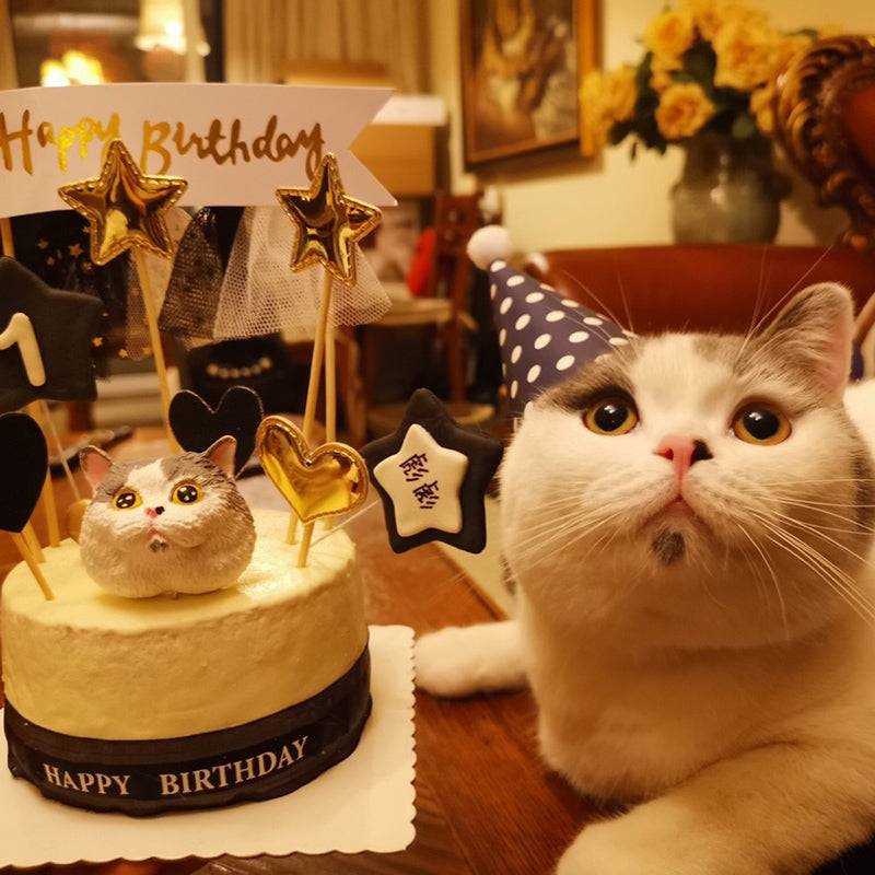 Pet Birthday Cake Topper | Pet Cake Topper | Dog Cake Topper | Cat Cake Topper | Gift