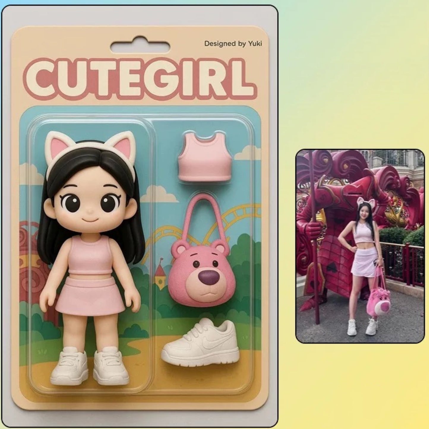 Custom Action Figure Portrait – Personalized Cartoon Toy Box - GPT Resin Action Figure – Unique Gift for Family, Friends, Gamers, Birthdays, Coworkers