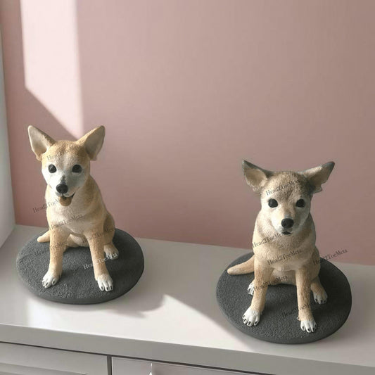 Custom Dog Bobblehead | Personalised Shepherd Bobblehead | Husky Statue | Gift | Pet Bobble