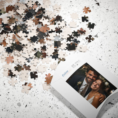 Custom Jigsaw Puzzle from Photo 110 Pieces Adult Jigsaw Puzzle Personalized from Wedding Photo