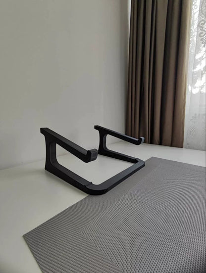 3D Printed Laptop Stand, Ergonomic Notebook Elevator with Storage Space Compatible with 11-17 inch Laptops